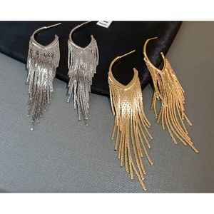 2 Pair  Tassel Drop Dangle Earrings  Delicate Design Party Banquet Wedding